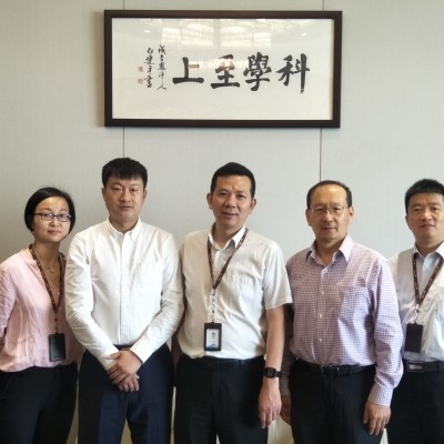 XG CTO Dr. LIYA WANG Visit Sinochem International